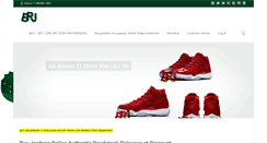 Desktop Screenshot of buyretrojordans.com